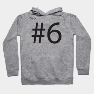 Hashtag 6 #6 Hoodie